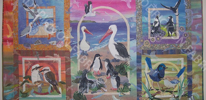 At home with the birds