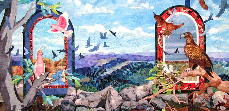 Flight over Bunyeroo 1