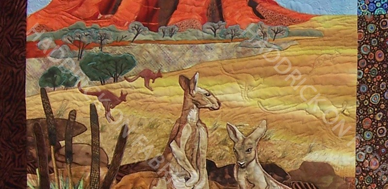 Red Roos at the Olgas
