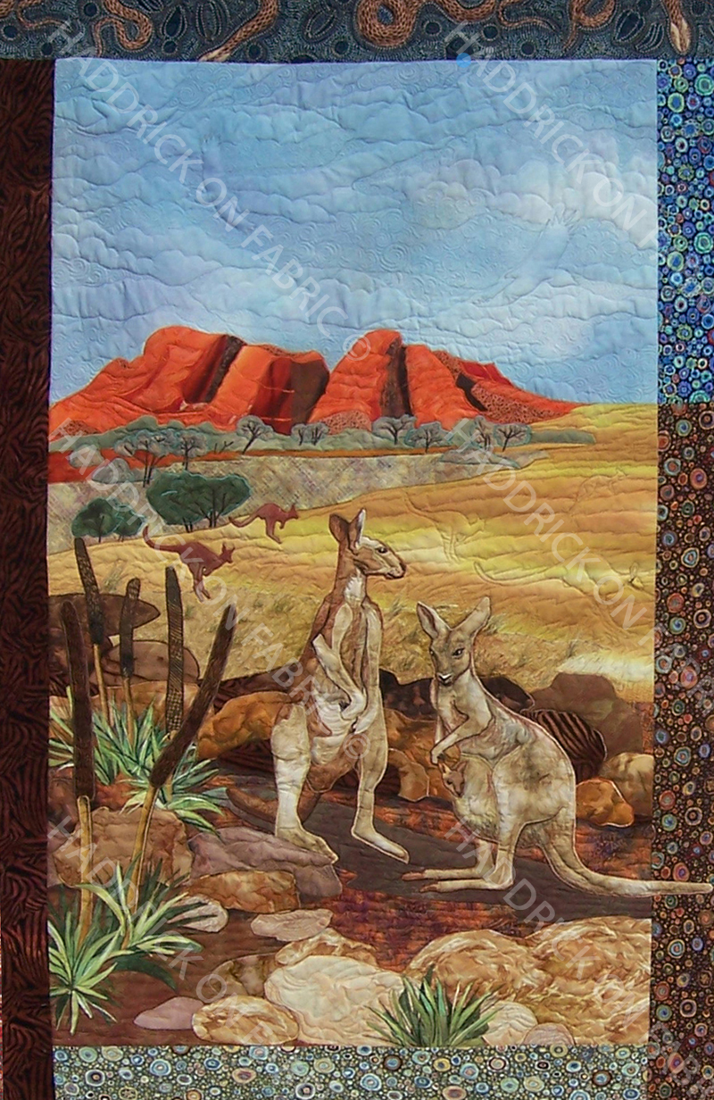 RED ROOS AT THE OLGAS